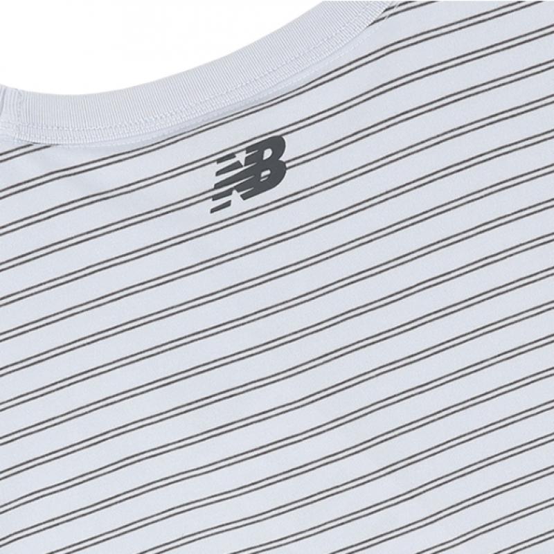 New Balance Women STripe T shirT Nbneg2w422