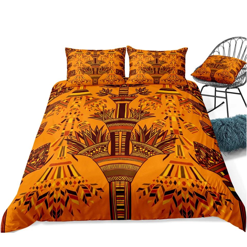 African Print Bedding Sets Bed Sets Duvet Cover Set Pillow Covers Luxury Bohemia Decoration Textile Bohemian Style NO Bed Sheet