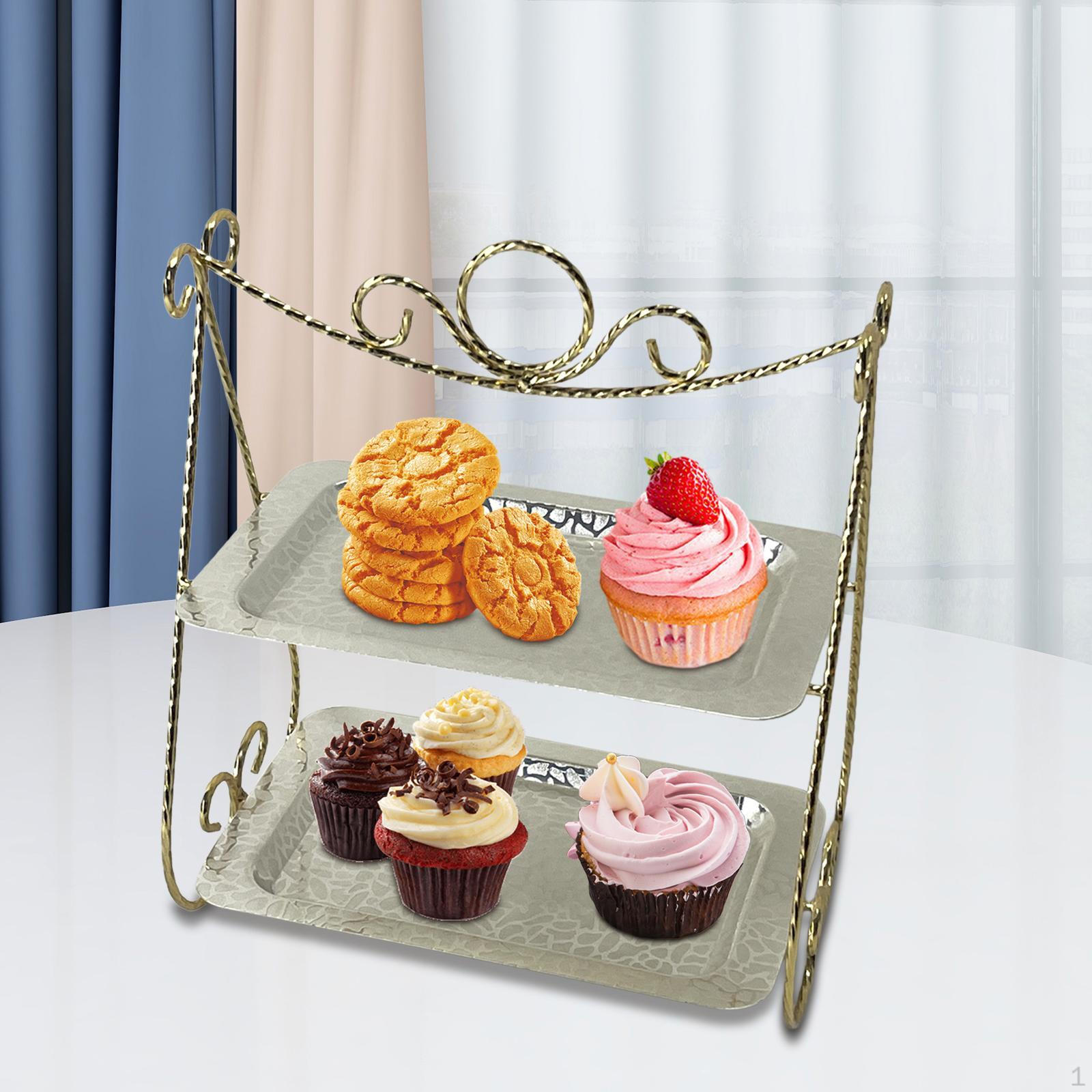 

Подставка для торта Элегантная подставка для показа на праздниках Golden