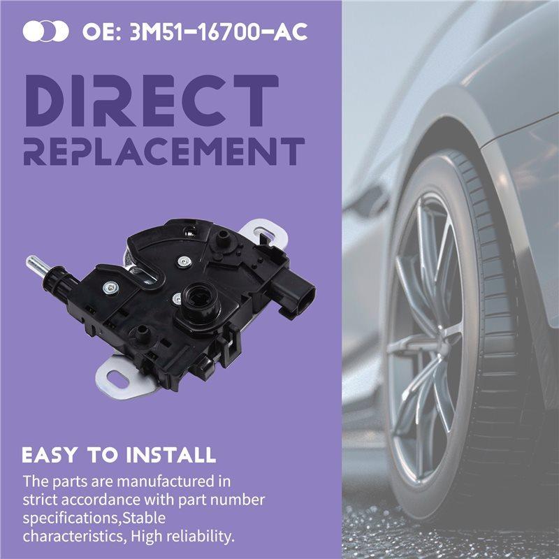Durable-For Ford Focus MK2 2004-2012 Hood Latch Lock Car Bonnet Lock 3M51-16700-AC 4895285 Car Accessories