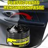 GM Plastic Repair, Rubber Black Gloss Paste, Tire Black Polish for Exterior and Interior Restoration of Cars, Bumpers, Mirrors