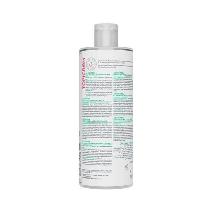 Topicrem AC Reinigendes Mizellenwasser 400ml