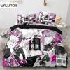 Anime Jujutsu Kaisen Bettwäsche-Set, Bettbezug, Bettset, Steppdecke, Kissenbezug, King-Size-Bett, Queen-Size-Bett, Twin-Size-Bett, Jungen, Mädchen, Erwachsene