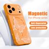 Butterfly Bowknots Pattern Case For iPhone 17 Pro Max Funda iPhone 16 15 14 13 Pro Max Magnetic For Magsafe Hybrid Slim Matte Cover
