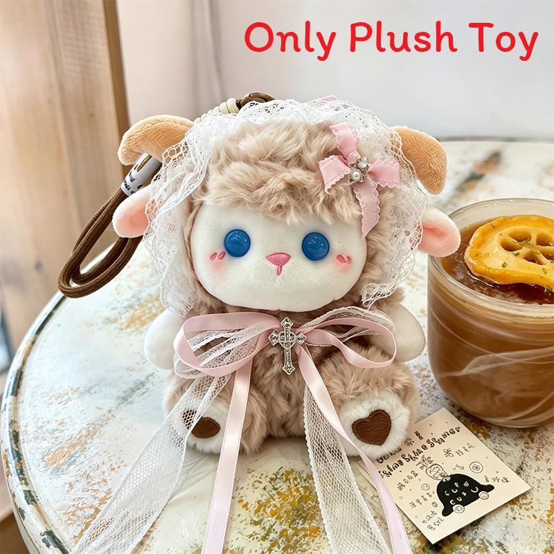 Dudu Sheep Plush Toy With Scarf For Kids Boys Girls Birthday Gift