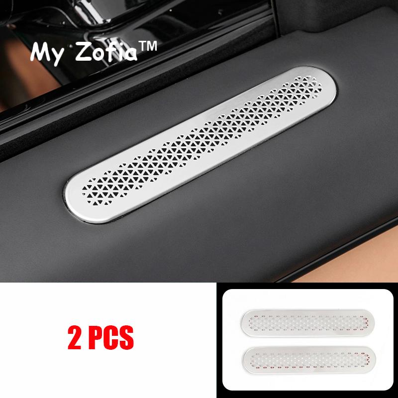 For EXLANTIX ET EXEED STERRA ET 2024 2025 Car Door Air Conditioning Outlet Stainless Steel Protective Cover Sticker Accessories