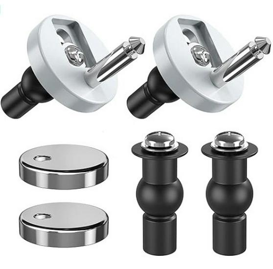 Toilet Seat Cover Plate Screw Connector Kit