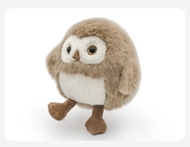 Scarf Plush Hedgehog Toy Animals Stuffed Doll Owl Girls Kids Birthday Gifts