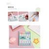 Mirhua Cute Cat Claw Highlighter Marker 12 Colors 6-Piece Set,