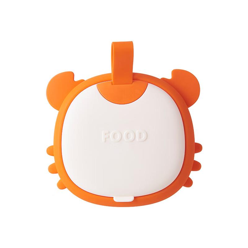 OJW Portable Silicone Baby Feeding Set (Bowl, Spoon & Fork)