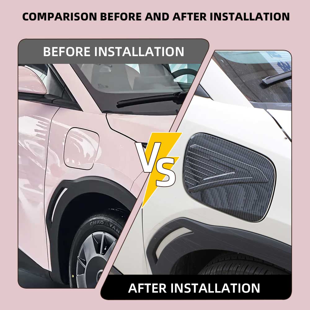 Car Charging Port Dust Plug Protective Cover Sticker for BYD Seagull Dolphin Mini 2025 2025 Exterior Styling for Left Hand Drive