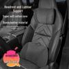 Car Headrest & Lumbar Support Suede Pillow for Geely Binyue, Emgrand, Xingrui, Bin Yue, ICON, Jiaji