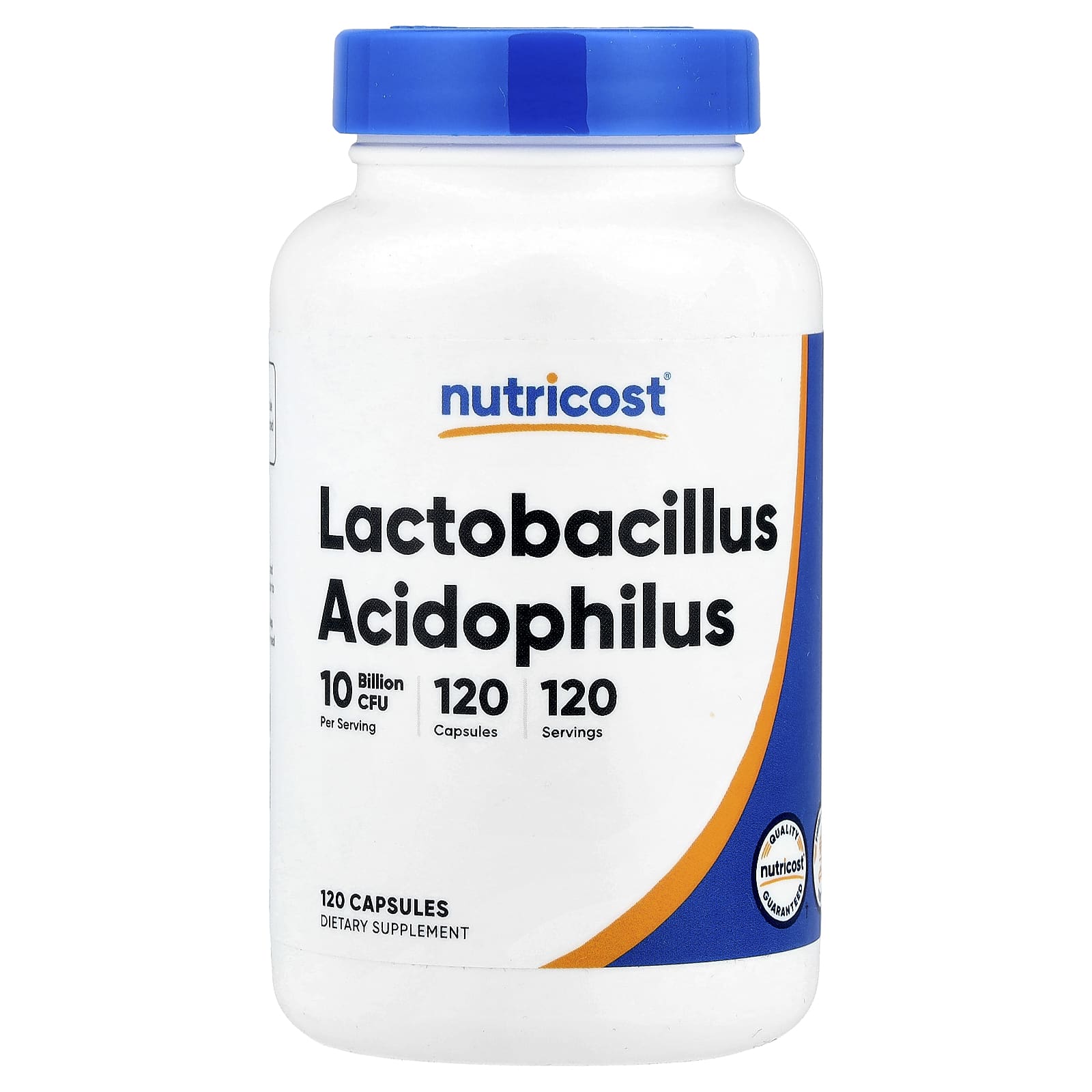 

Lactobacillus Acidophilus, 10 Billion Cfu, 120 Capsules