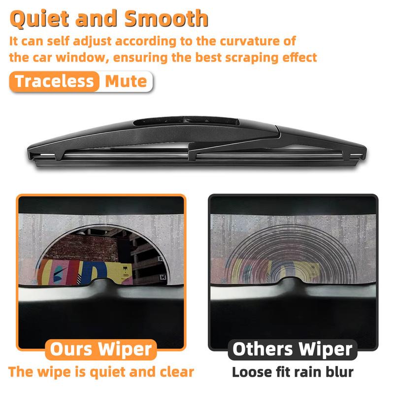 Yitong Rear Window Wiper Arm Blade Fit For Nissan X-Trail T31 2007-2013 Back Glass Wiper Kit Easy tall Replacement Accessory