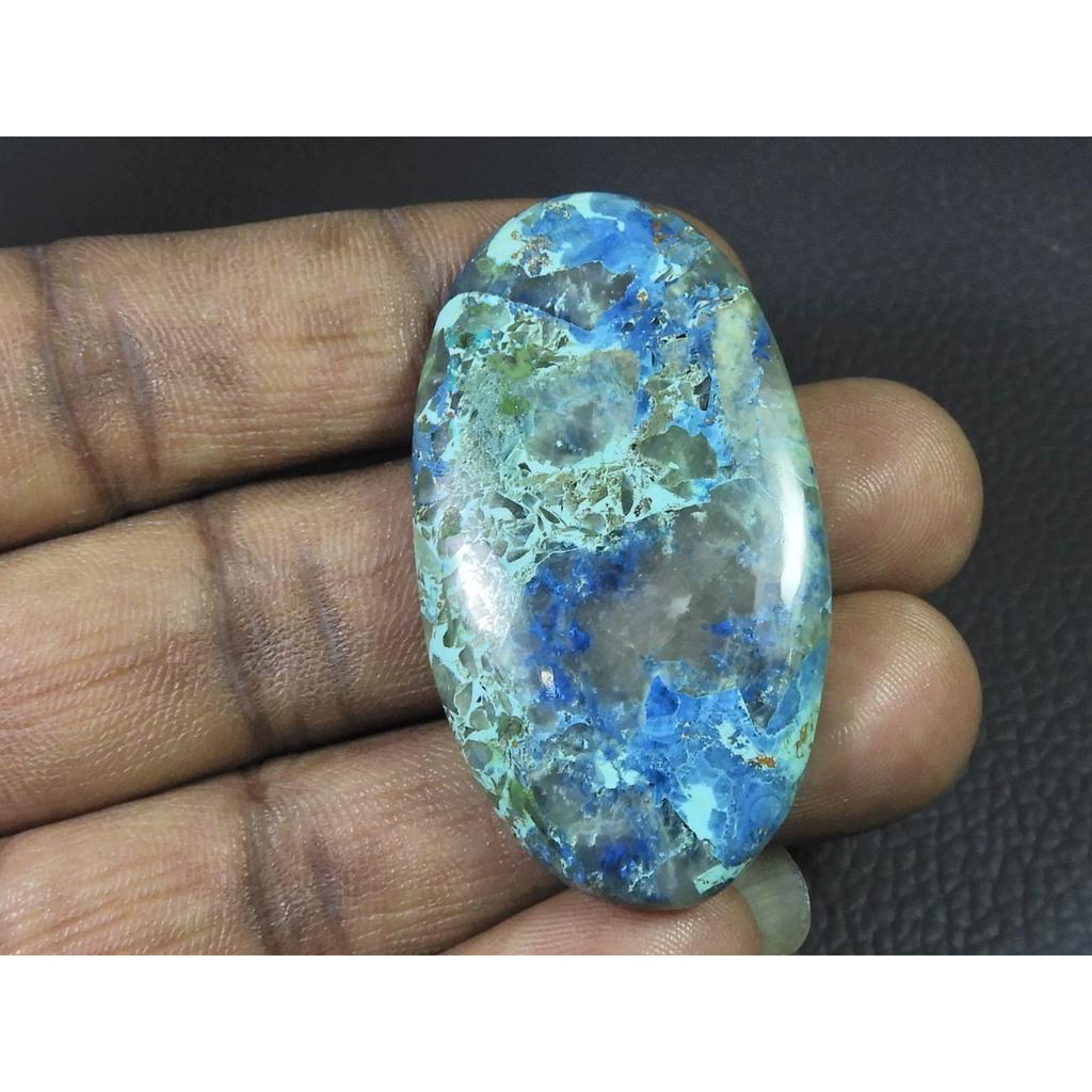 26X50X06MM Natural Shattuckite Oval Cabochon Loose Designer Gemstone 81Cts. D-288