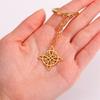 My Shape Celtics Knot Pendant Necklaces Stainless Steel Chain Ankh Cross Pentagram Valknut Pattern Chain Necklace Jewelry Gifts