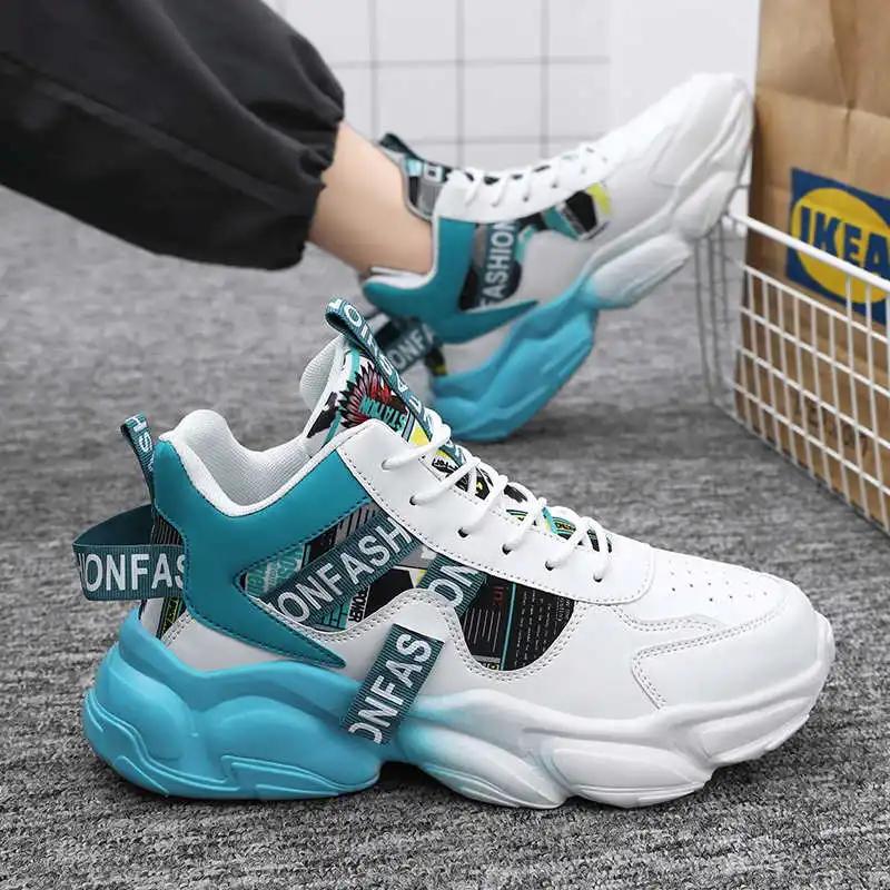 Natural Leather Lace Up Women's Sneakers For Sports Mary Jane Plus Size Women's Boots Shoes Shoes Shoes Athlete Traning