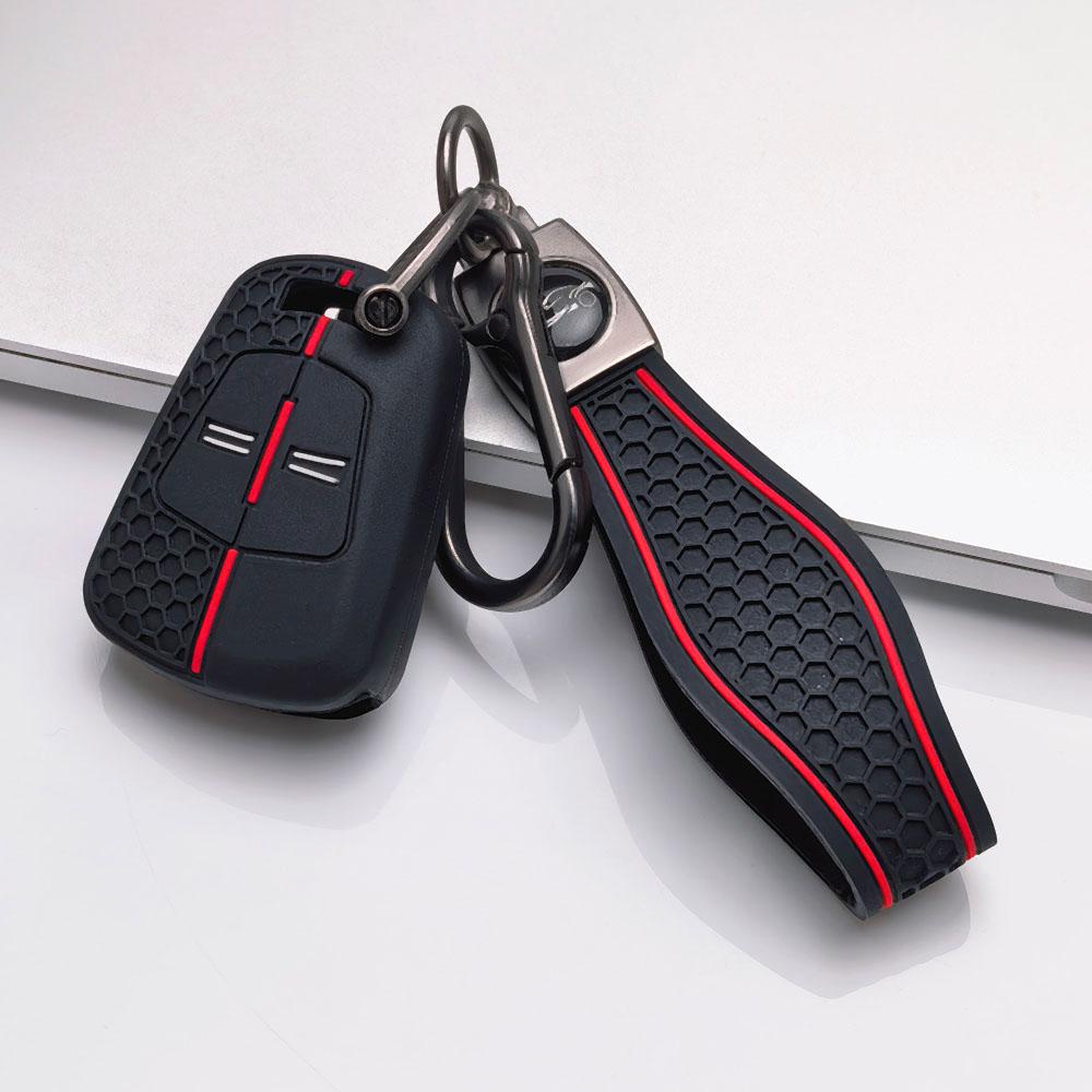 Key Fob Cover for Opel Astra Corsa Insignia Mokka Zafira Vectra Signum Meriva Anti-Scratch Guard Shockproof Protection Soft Grip Texture