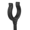 2 Pieces Black Nylon Oar Lock Side Mount Rowlock for Row Boat Dinghy 5.7"