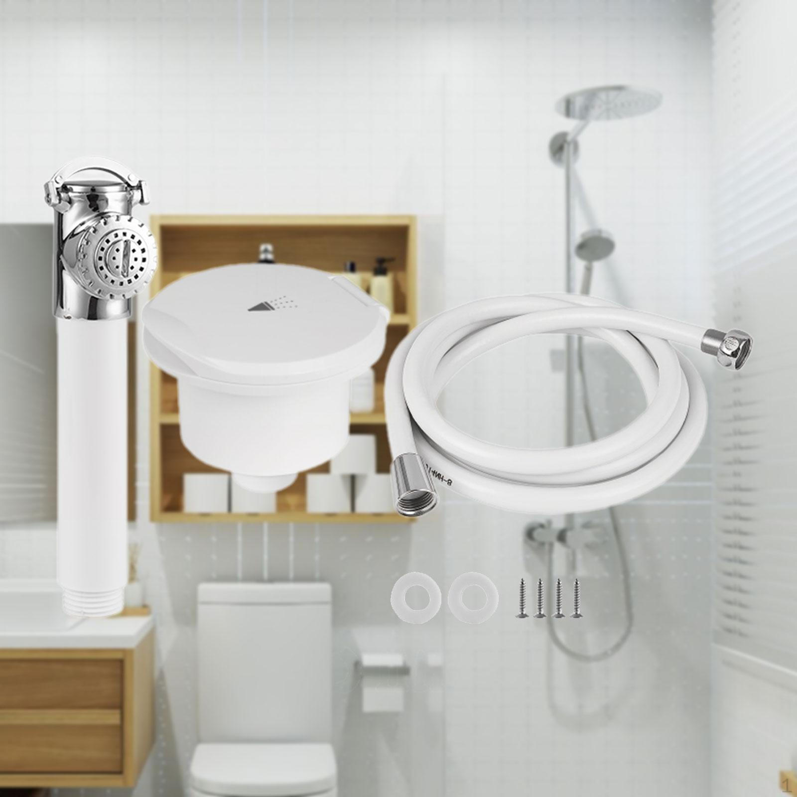 

Душевая головка для яхты со шлангом, гибкий ПВХ-аксессуар, экономит воду, легко устанавливается 2.5m Hose