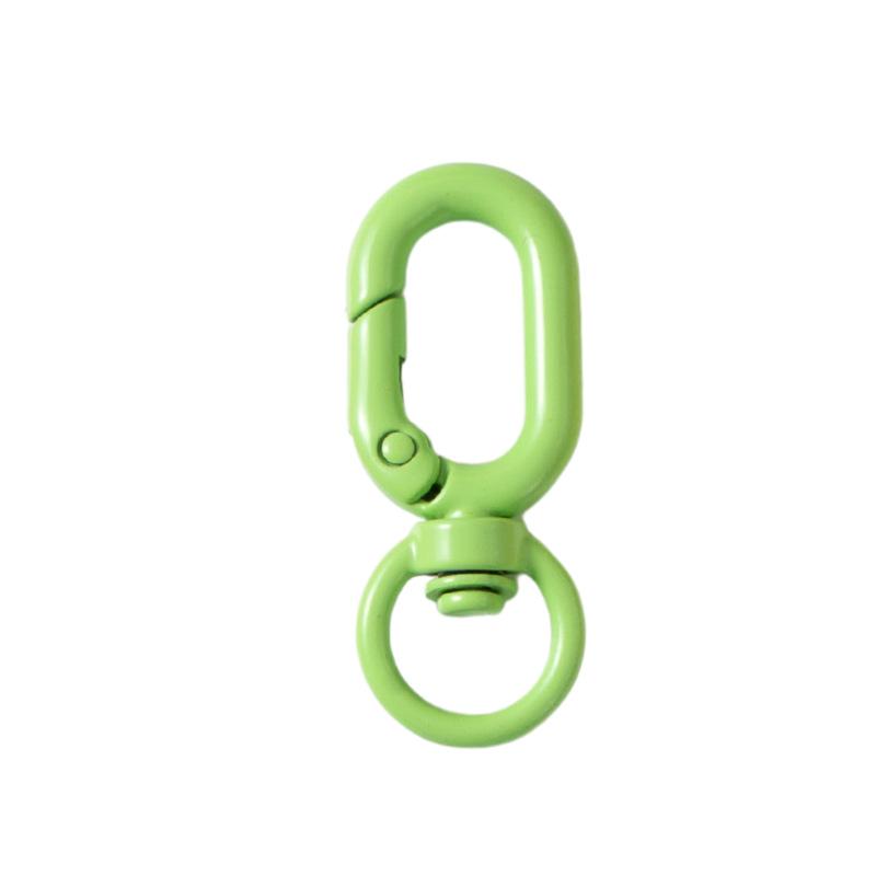5pcs Colorful Metal Lobster Claw Clasps Swivel Lanyards Trigger Strap with Key Ring DIY Accessories for Bag Key Chains Connector