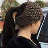 2in1 Fashion Neck Warmer Knit Hairband for Woman Camping Travel Wide Headband