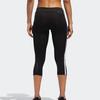 adidas Knitted Sweatpants Women's Black Moderate Slim Fit Pants CZ5076