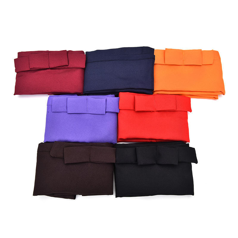 Kitchen Cotton Bow Short Half Waist Apron Bar Pub Cafe Server Waiter Waitress