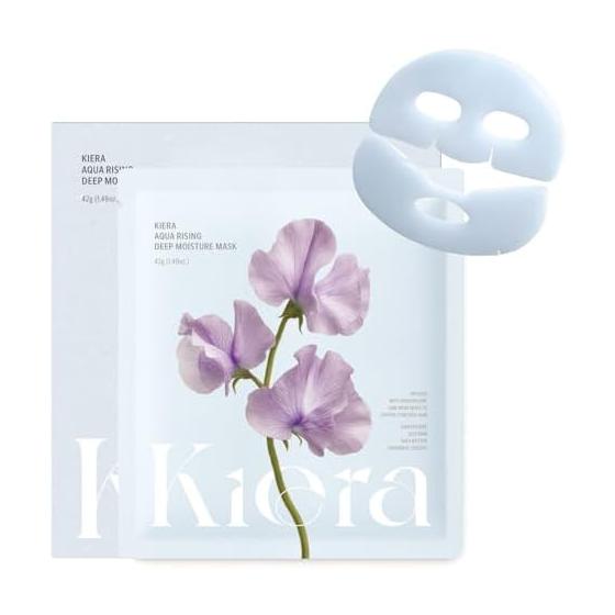 Kiera Aqua Rising Маска для глубокого увлажнения 4 шт. (Kiera Aqua Rising Маска для глубокого увлажнения) 42 г сыворотки как есть! (Ночная маска/Гель-маска) Официальный японский