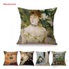 French Female Impressionist Painter Berthe Morisot The Craddle Gallery Oil Painting Throw Pillow Case Sofa Linen Cushion Cover