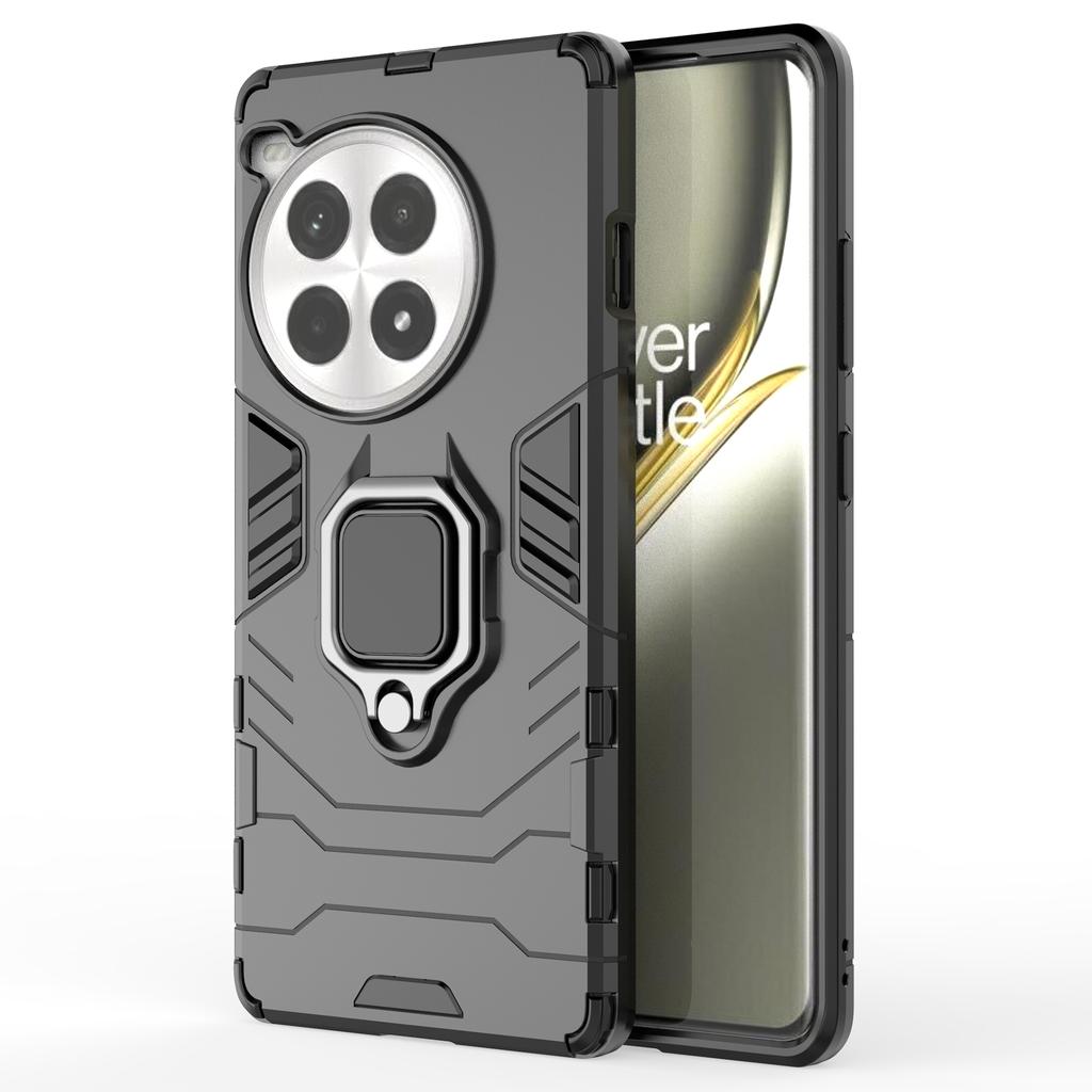 For OnePlus Ace 3 Pro 5G Case Ring Holder Kickstand Hybrid PC+TPU Phone Cover