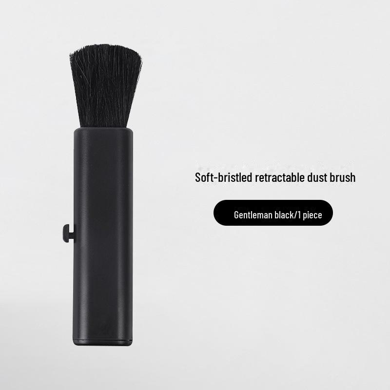 

Щетка для чистки вентиляционного отверстия автомобиля - мягкая щетина, удаление пыли, телескопическая ручка чёрный