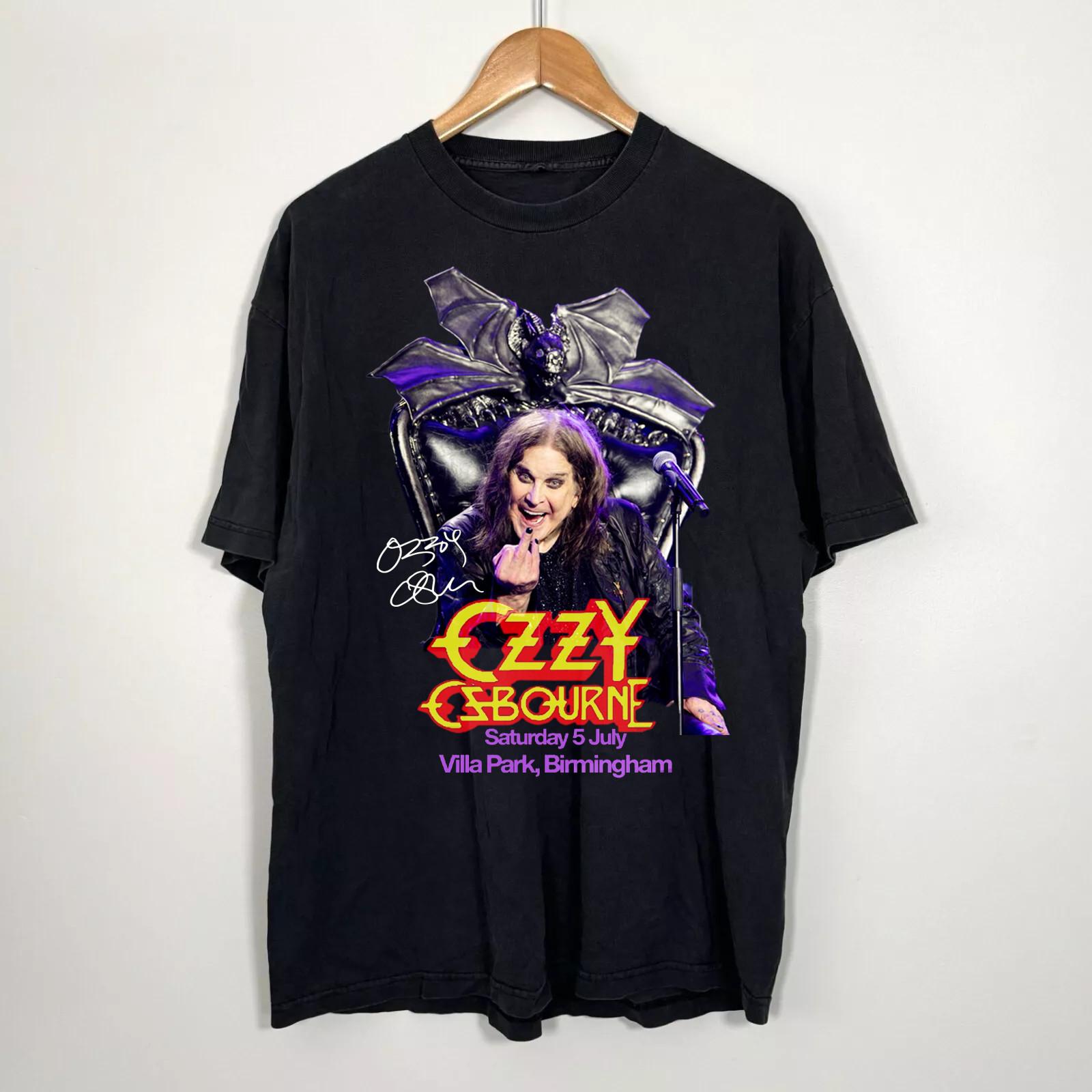 Ozzy Osbourne Back To The Beginning Villa Park 5 July 2026 T-shirt XL