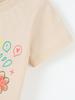 2026 Summer Girls' Floral Print Short-Sleeve Round-Neck T-shirt - European & American Style