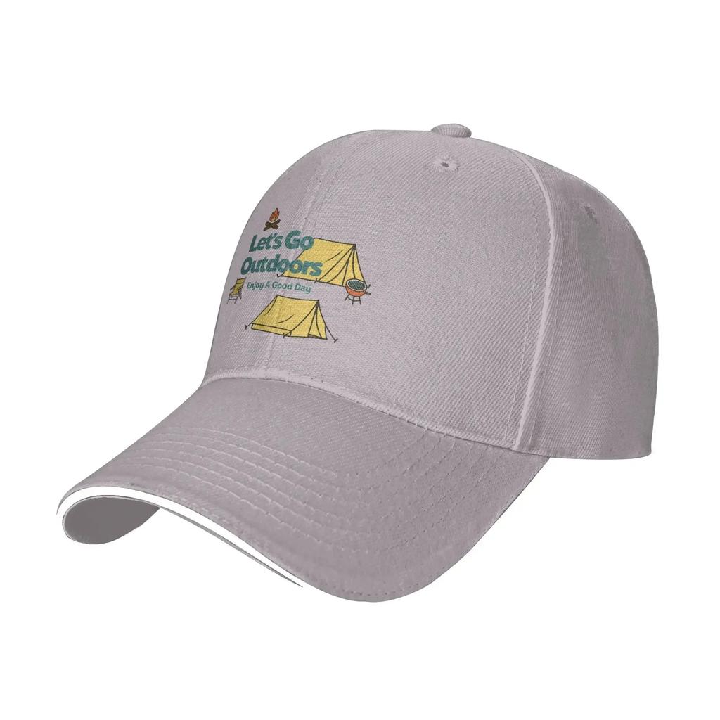 Let's Go Outdoors Baseballkappe Damen Herren Druck Truckerhut Sommer Stilvoll Tennis Skate Sonnenschutz Snapback-Kappe