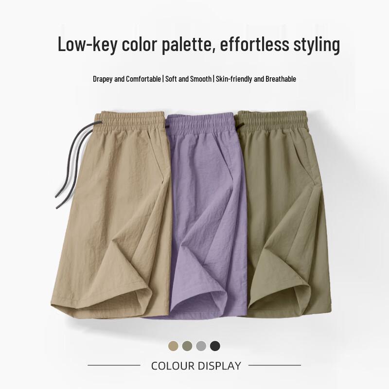 MARK FAIRWHALE Men's 2025 Summer Loose Fit Bermuda Shorts