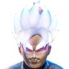 Dragon Ball Super Saiyan Deformation Luminous Mask Colorful Light Fog Effect Cosplay Role-Playing Surprise Birthday Gift