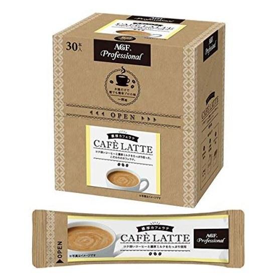 AGF Professional Rich Cafe Latte One Cup 30 Sticks