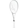 Mizuno Deeforce Tennis Racket 63JTN547 VS-10 (Soft Tennis), Unisex, White/Jade Green, 0X,