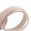 Men Women Casual Knitted Pin Buckle Belt Woven Canvas Elastic Expandable Braided Stretch Belts Plain Webbing Strap
