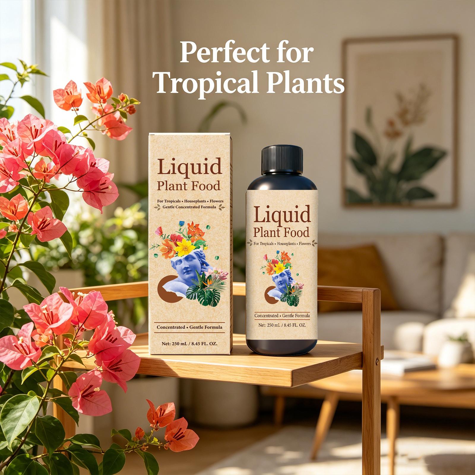 Plant Liquid Fertilizer Nourish Soil Microorganisms Enhance Nutrient Absorption Capacity Promote Plant Growth Plant Maintenance 250ml Boxed