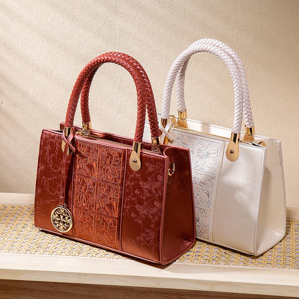 Mother'S Day Send Mom Wedding Bag Bridal Bag High-End Atmospheric Red Medium And Niche Women'S Bag