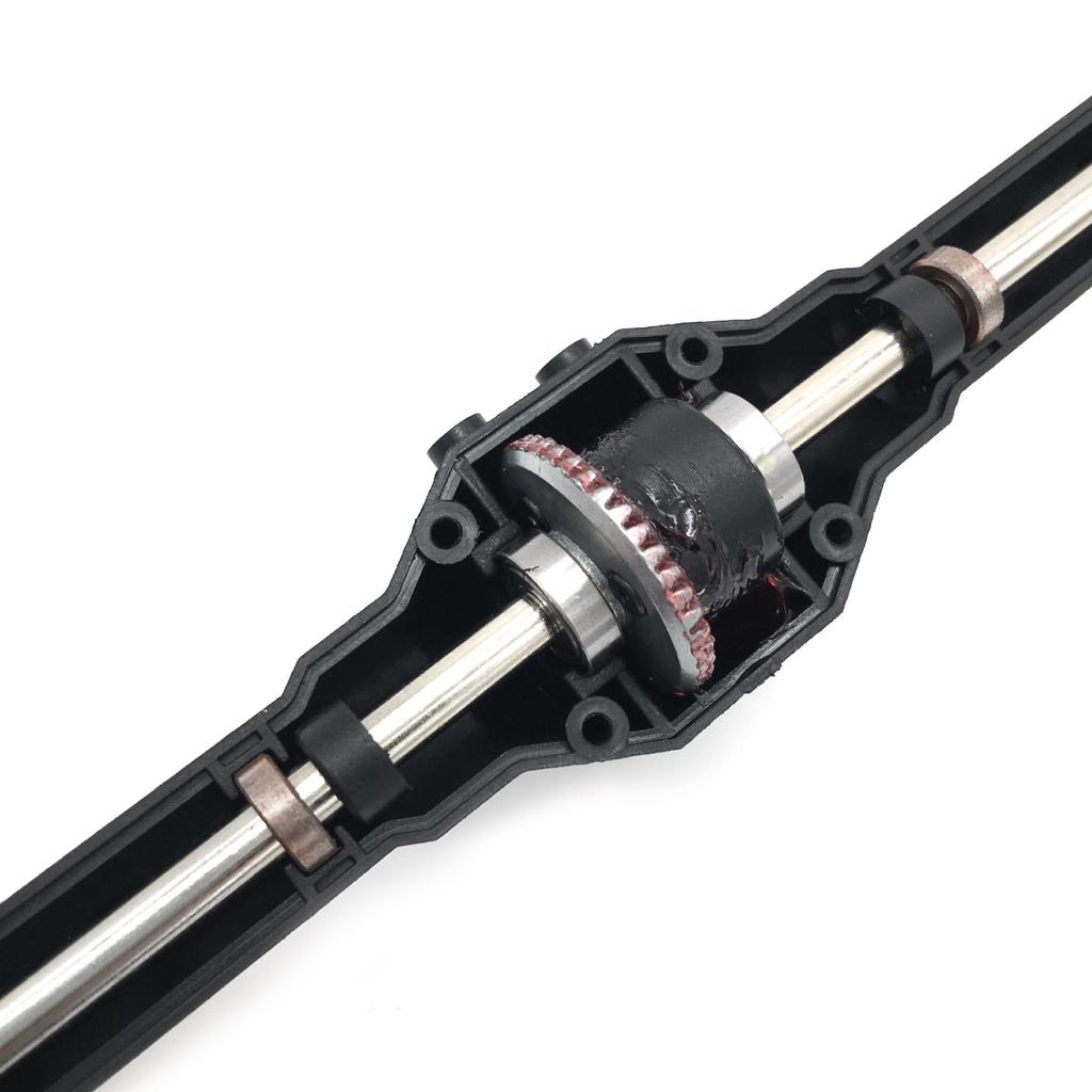 1/12 Metal Axle Rear Wave Box Differential Gear Assembly Upgrade Part For Wltoys 12428 12423 1/12 RC Rock Crawler Accessory