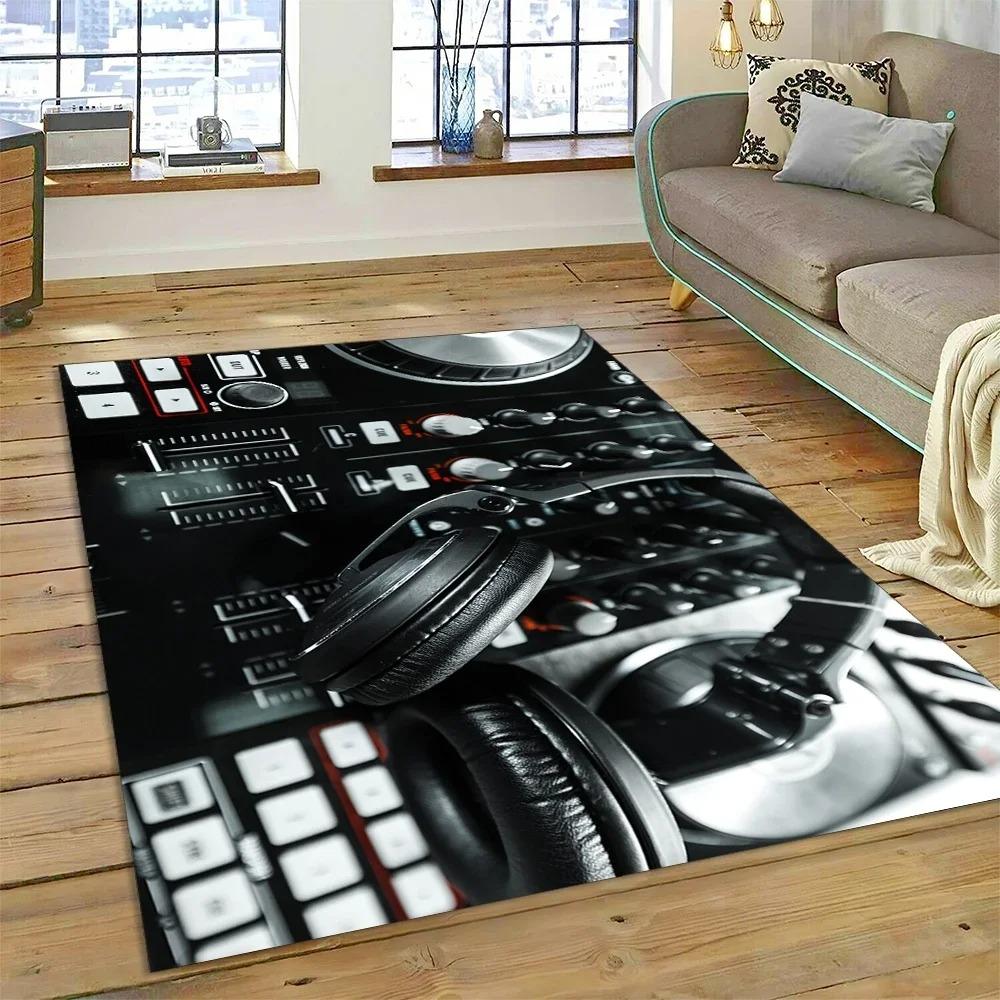 Vinyl Record Music Screen Tape Carpet Home Decor Living Room Hallway Non-slip Mechanical Washable Mat Sofa Coffee Table Area Rug
