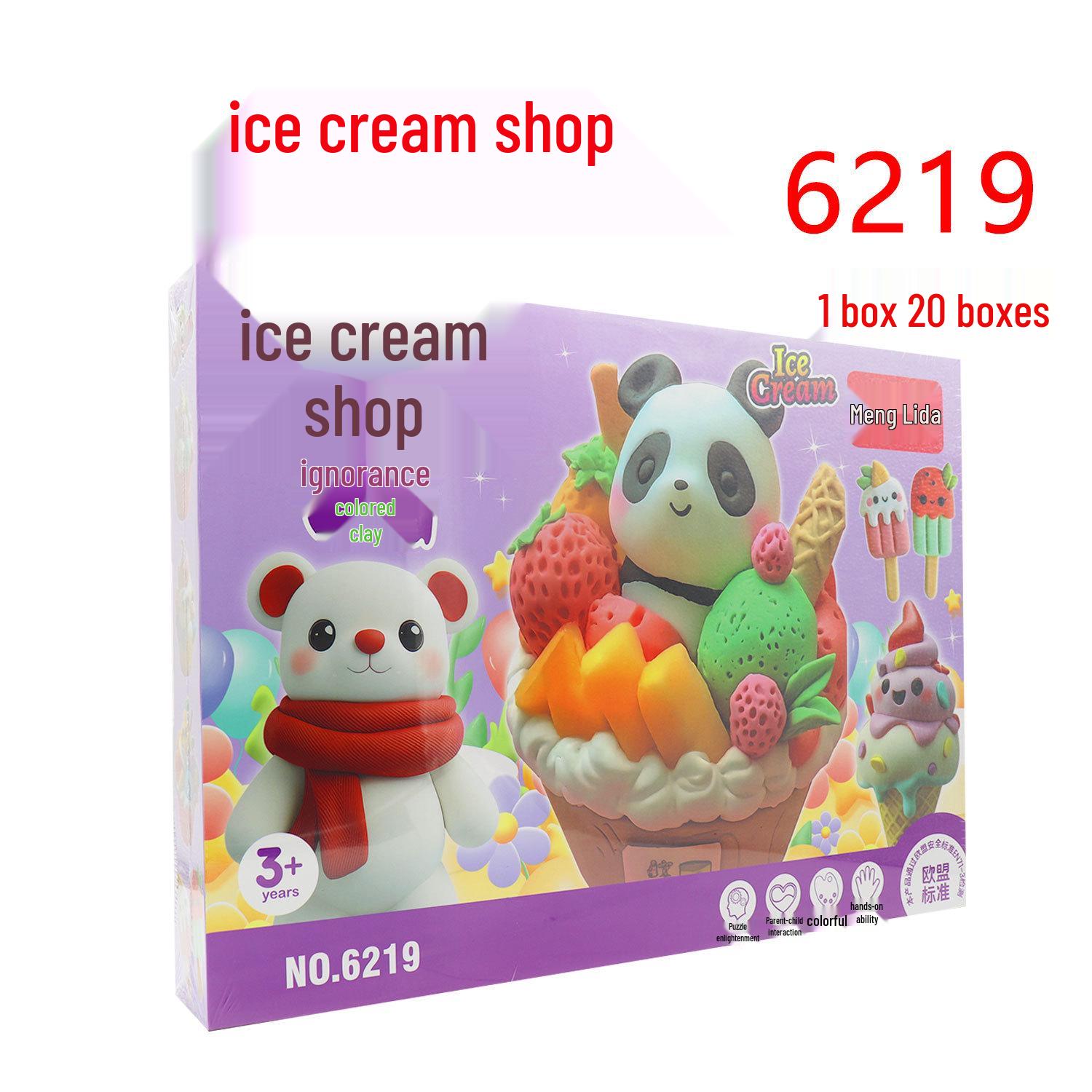 Non-Toxic Play-Doh Ice Cream & Noodle Maker Clay Set for Kids