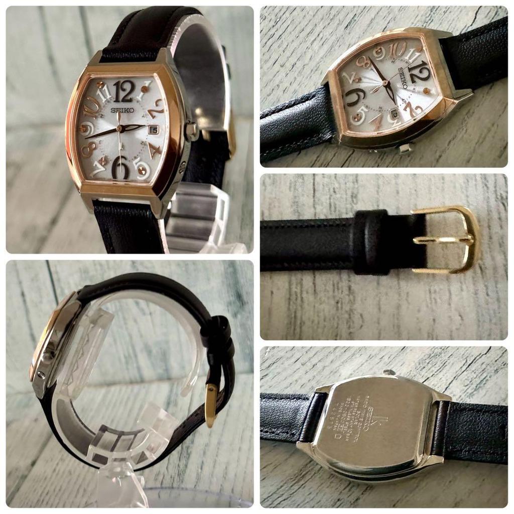 [USED] Rare SEIKO Lucia watch SSVW094 radio solar 1B22