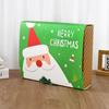 4Pcs Christmas Gift Box Santa Claus Large Cookie Snack Cake Packaging Box Xmas Noel Navidad Kids Gift Home Decor 2025 New Year