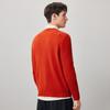 Men's 100% Wool Round Neck Sweater