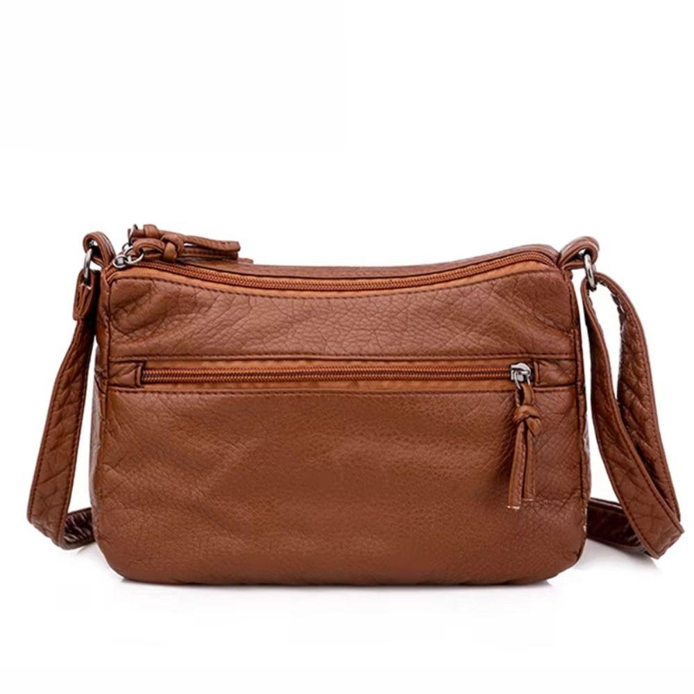 Large-capacity Women Shoulder Bags Multi-Layer Lady Handbag Classic Messenger Bag  for Girls