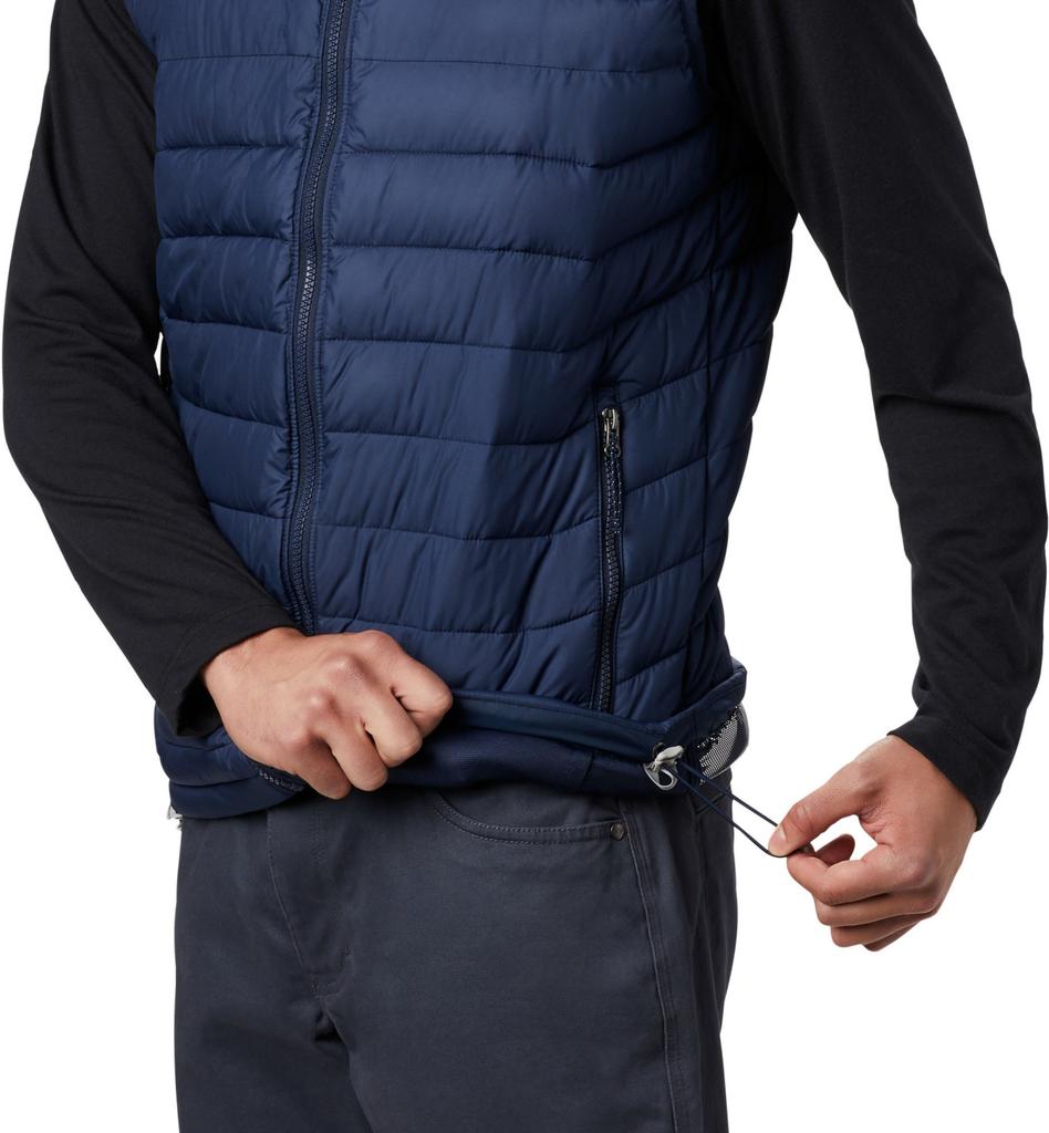 Winter Jacket Columbia Powder Lite Vest Collegiate Navy